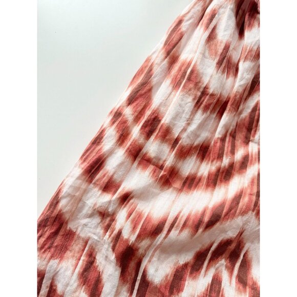 BANANA REPUBLIC Meridian Zebra Print Linen Off Shoulder Ruffle Dress, Size PXS - Picture 11 of 15